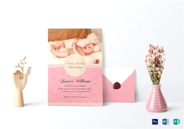 Chip Didn T Invite Jerome to the Tea Party Baby Naming Invitation Mermaid Naming Day Invitation Baby