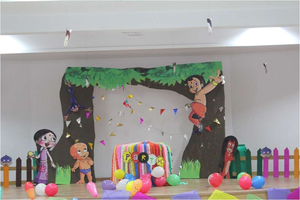 Chota Bheem theme Birthday Party Invitations Chota Bheem Birthday Party Ideas 1 Of 4