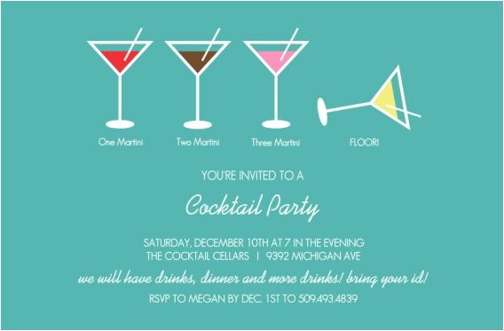 Clever Cocktail Party Invitation Wording Funny Cocktail Party Invitation Wording