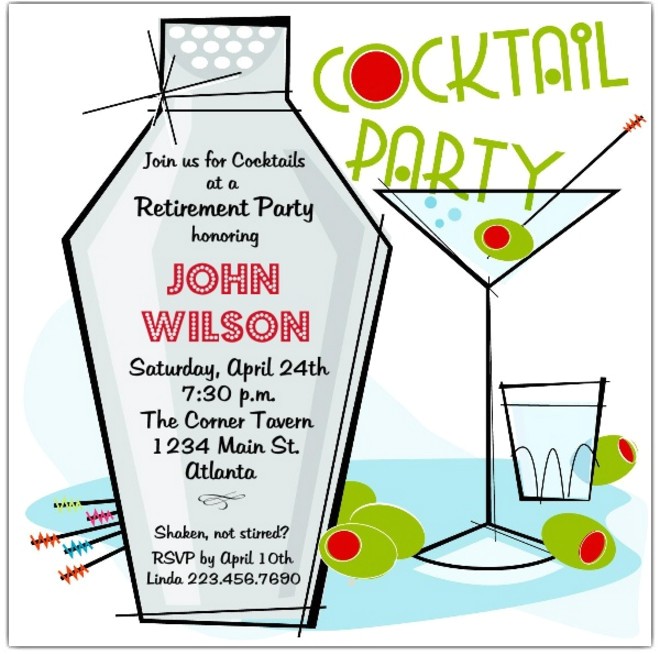 Clever Cocktail Party Invitation Wording Funny Cocktail Party Invitation Wording