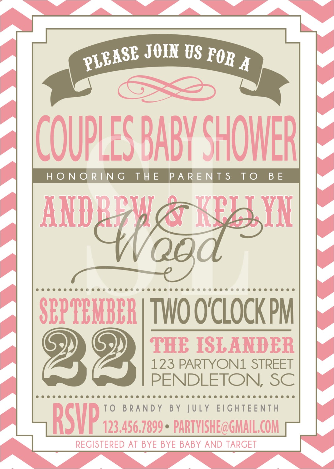 Co-ed Baby Shower Invitation Wording Coed Baby Shower Invites