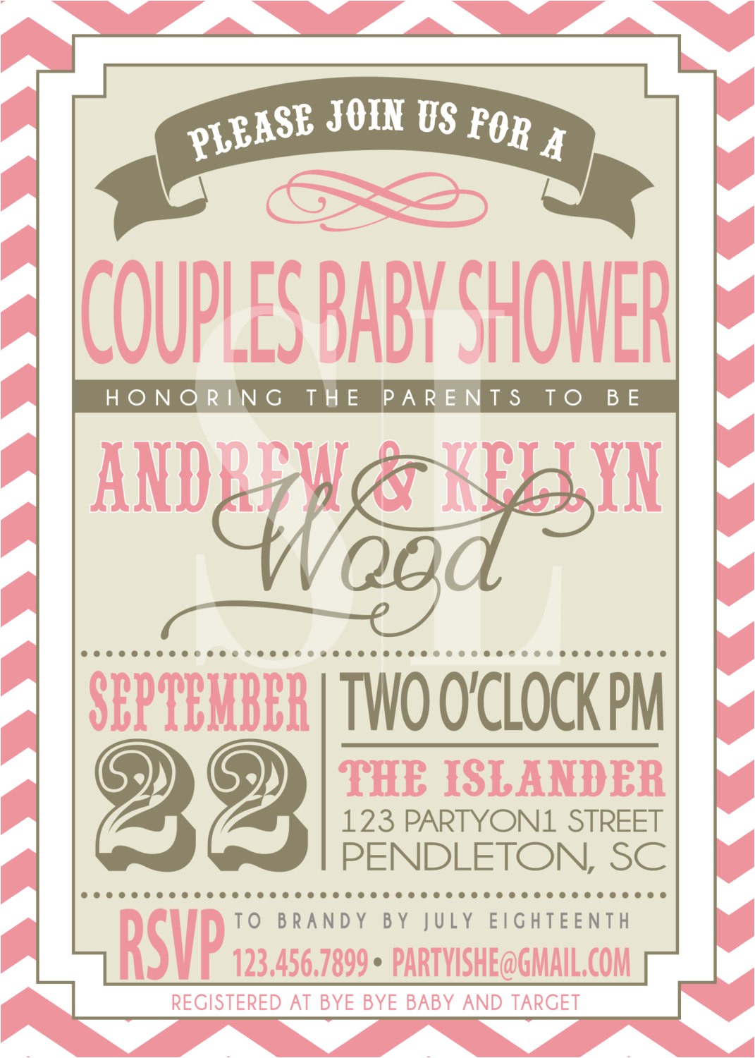 Co-ed Baby Shower Invites Coed Baby Shower Invites