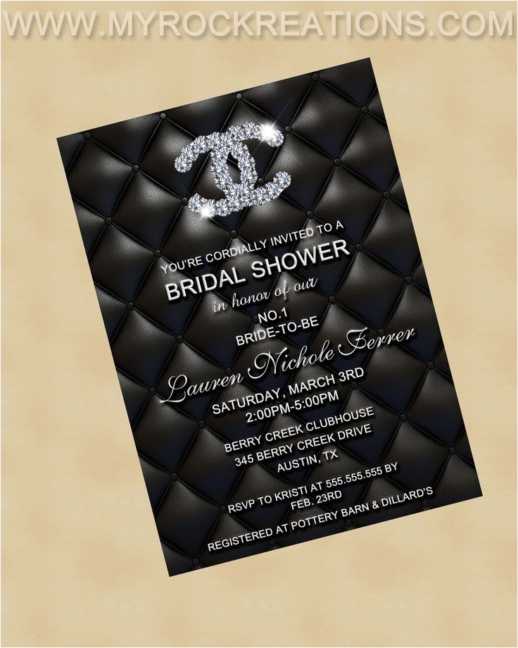 Coco Chanel Bridal Shower Invitations 49 Best Images About Coco Chanel Stuff On Pinterest