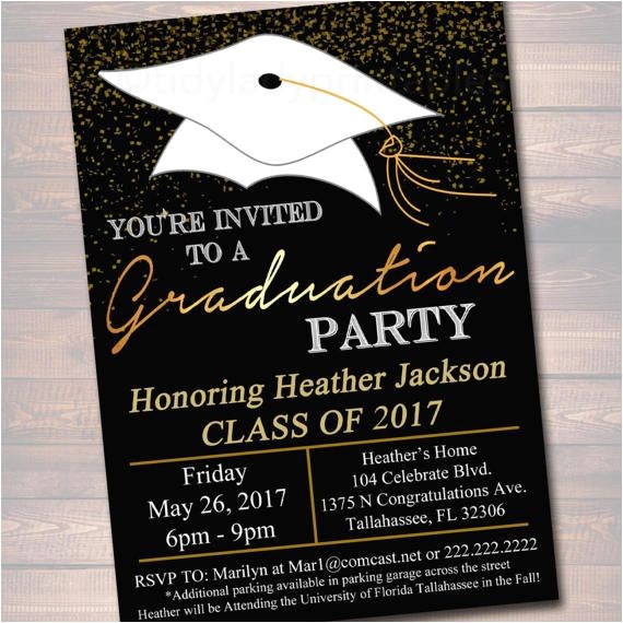 College Graduation Party Invitations Templates De 25 Basta Ideerna Om Graduation Invitations Bara Pa