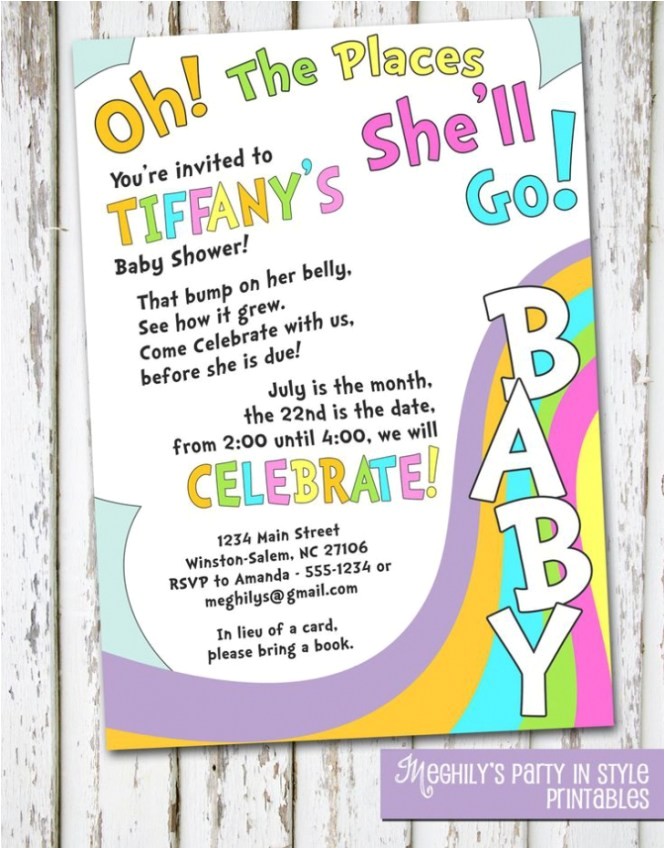 Come and Go Baby Shower Invitations E and Go Baby Shower Invitation Wording Premium Invi