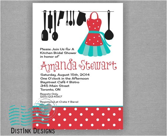 Cooking themed Bridal Shower Invitations How to Pick A Better Bridal Shower theme