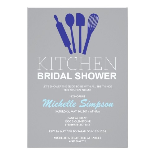 Cooking themed Bridal Shower Invitations Kitchen themed Bridal Shower Invitations Webnuggetz Com