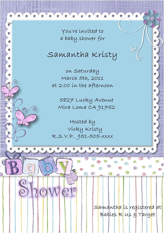 Costco Photo Baby Shower Invitations New Baby Shower Invitations at Costco