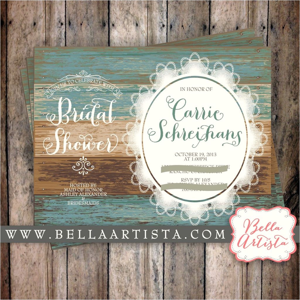 Country Chic Bridal Shower Invites Rustic Bridal Shower Invitation Country Chic Vintage Lace Country Chic Bridal Shower Invites Rustic Bridal Shower Invitation Country Chic Vintage Lace