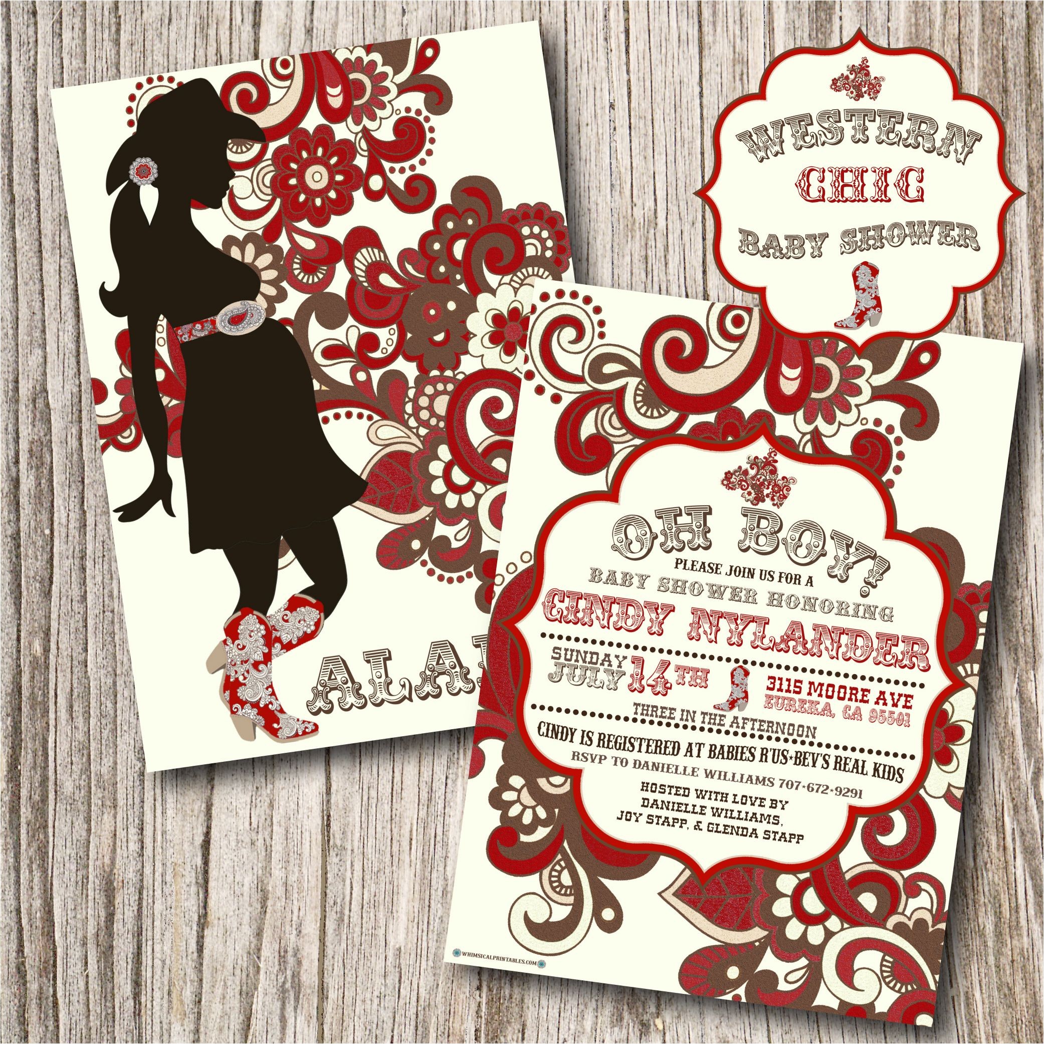 Cowboy themed Baby Shower Invitations Natural Western Baby Shower theme Ideas and Cowboy themed