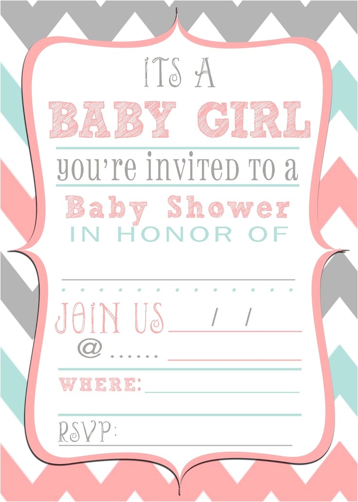 Create A Baby Shower Invitation Free Baby Shower Invitations Free Printable
