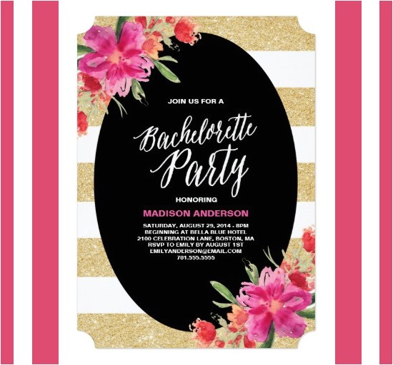 Create Bachelorette Party Invitations Free Bachelorette Party Invitation Templates