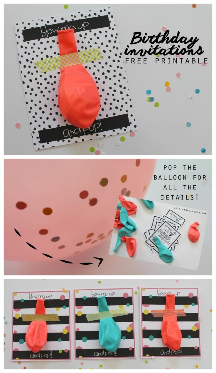 Creative Invitation Ideas for Birthdays Creative Invitation Ideas for Birthdays Www Pixshark Com