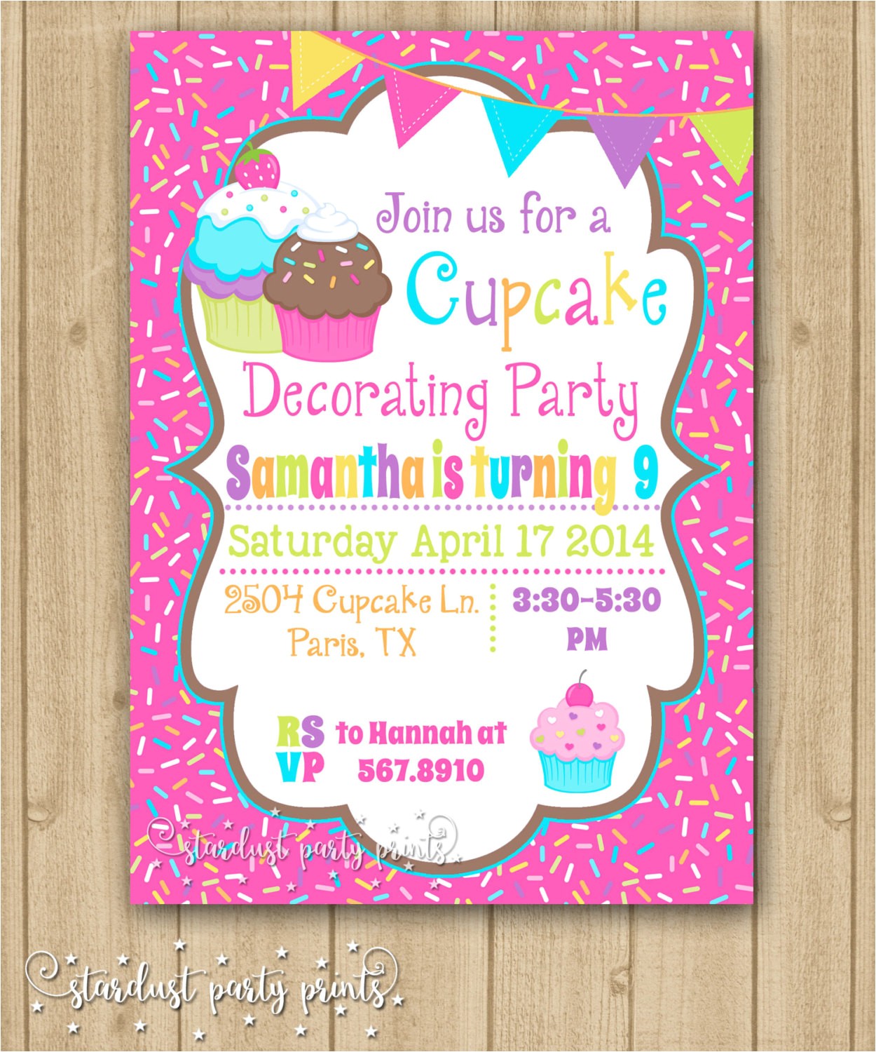 Cupcake Decorating Birthday Party Invitations Cupcake Decorating Birthday Invitation Cupcake Invitation Cupcake Decorating Birthday Party Invitations Cupcake Decorating Birthday Invitation Cupcake Invitation