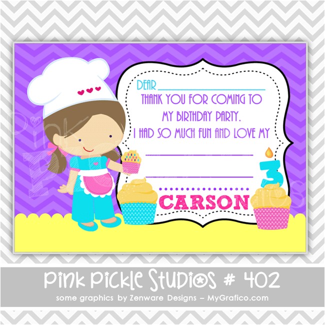 Cupcake Decorating Birthday Party Invitations Cupcake Decorating Personalized Party Invitation Cupcake Decorating Birthday Party Invitations Cupcake Decorating Personalized Party Invitation