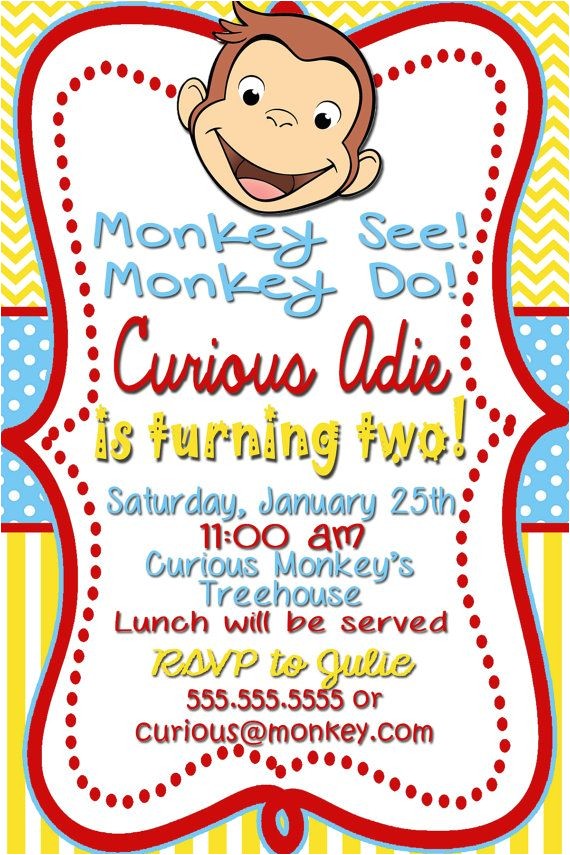 Curious George 2nd Birthday Invitations 25 Best Ideas About Curious George Party On Pinterest Curious George 2nd Birthday Invitations 25 Best Ideas About Curious George Party On Pinterest