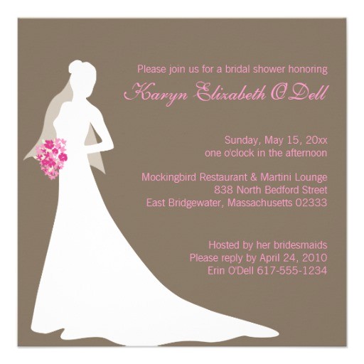 Custom Made Bridal Shower Invitations Bridal Shower Invitations Custom