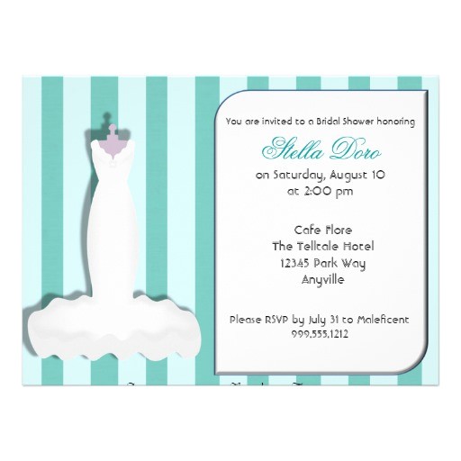 Custom Made Bridal Shower Invitations Custom Bridal Shower Invitations