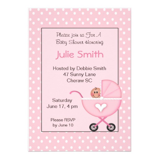 Customizable Baby Shower Invitations Free Customizable Baby Shower Invitations 5" X 7" Invitation