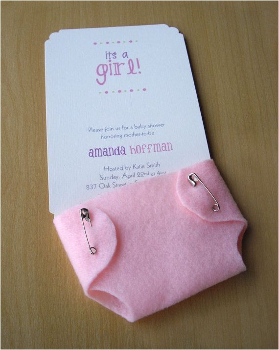 Cute Baby Shower Invitations for Girls Diy Baby Shower Invitations Ideas to Make at Home
