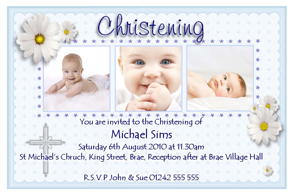 Design Baptism Invitations Free Christening Invitation Cards Christening Invitation