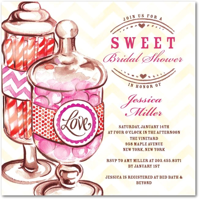 Dessert themed Bridal Shower Invitations 35 Best Bridal Shower Candy Images On Pinterest