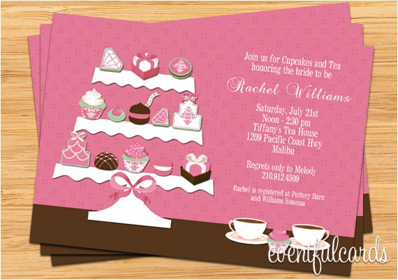 Dessert themed Bridal Shower Invitations Unavailable Listing On Etsy