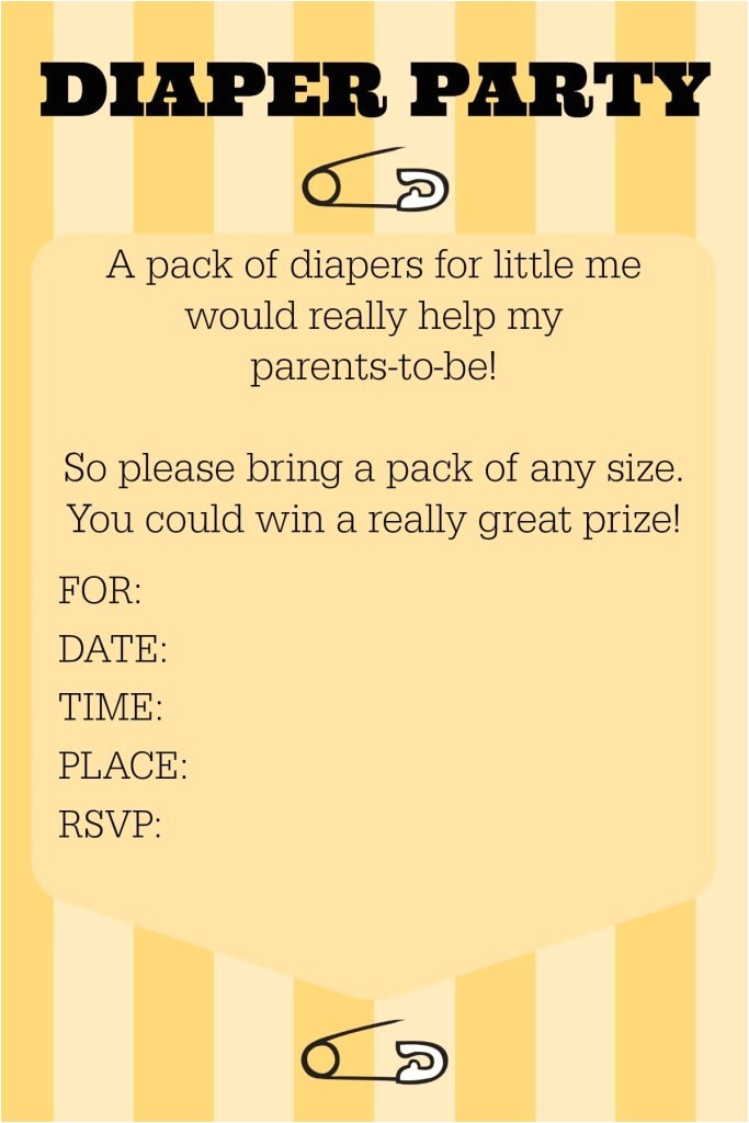Diaper Party Invitation How to Throw A Diaper Party Pampersfirsts Ad
