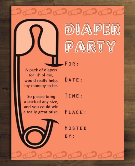 Diaper Party Invitation Insanely Cute and Amazing Diaper Party Ideas