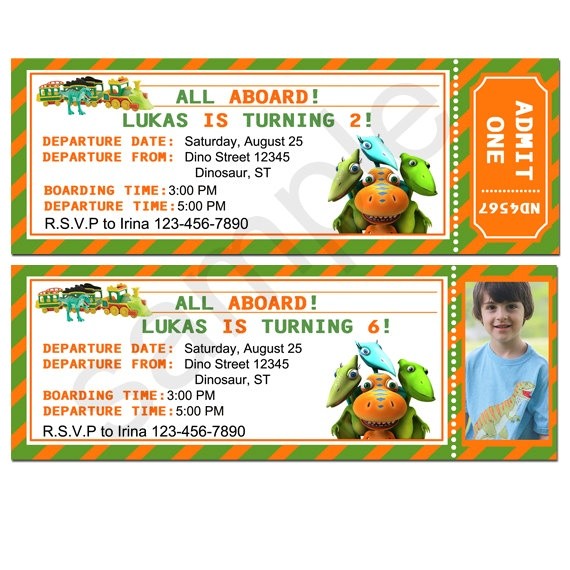 Dinosaur Train Birthday Invitations Free Dinosaur Train Ticket Invitation by Birthdayp On Etsy 10 Dinosaur Train Birthday Invitations Free Dinosaur Train Ticket Invitation by Birthdayp On Etsy 10