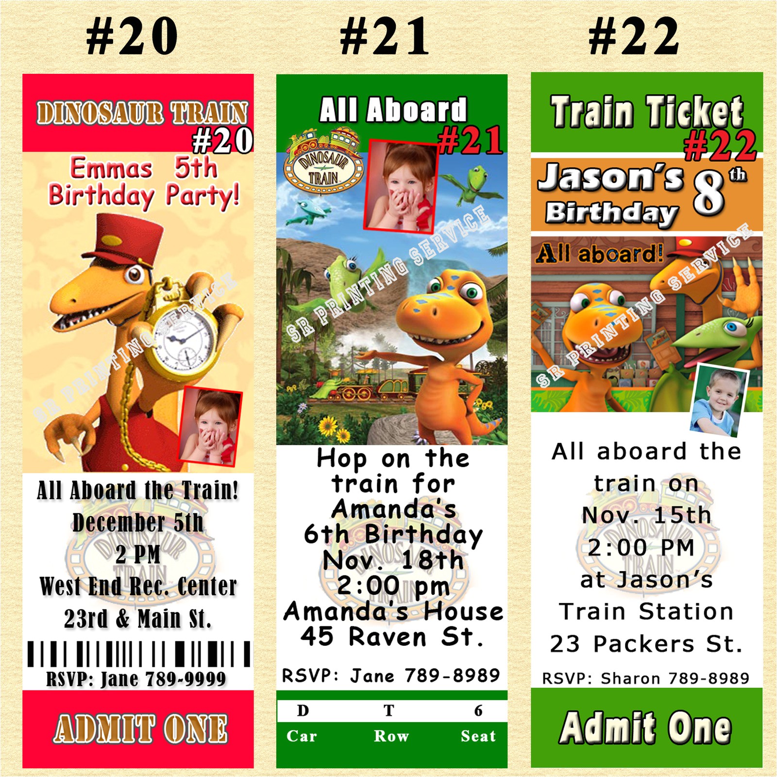 Dinosaur Train Invitations Birthday Dinosaur Train Birthday Invitation You Print Digital File