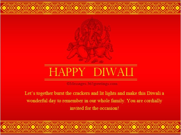 Diwali Invitation Cards for Party Diwali Invitations and Wordings 365greetings Com