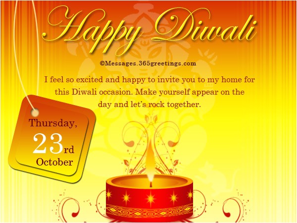 Diwali Invitation Cards for Party Diwali Invitations and Wordings 365greeti...