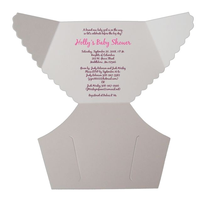 Diy Diaper Baby Shower Invitation Template Best 25 Diaper Invitation Template Ideas On Pinterest