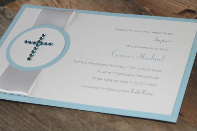 Diy Unique Baptismal Invitation Diy Baptism Invitations – Gangcraft