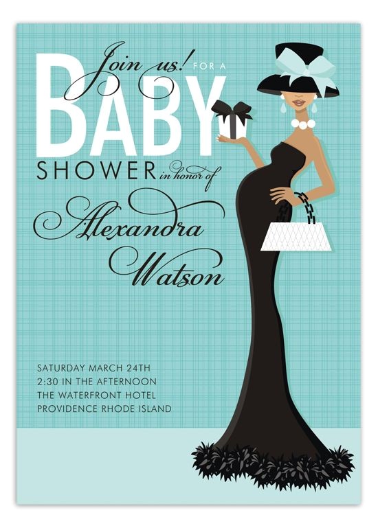 Doc Milo Baby Shower Invitations Doc Milo African American Beautiful In Blue Baby Shower