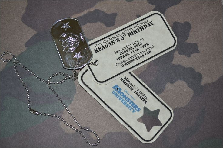Dog Tag Birthday Invitations Dog Tag Invites Super Cute and Super Easy to Make Dog Tag Birthday Invitations Dog Tag Invites Super Cute and Super Easy to Make
