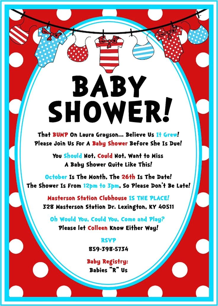 Dr Seuss Baby Shower Invitations Target Dr Suess Baby Shower Invite