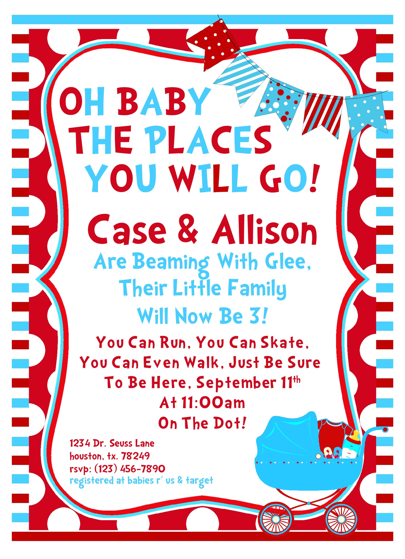 Dr Suess Baby Shower Invites 8 Best Of Free Printable Dr Seuss Baby Shower Dr