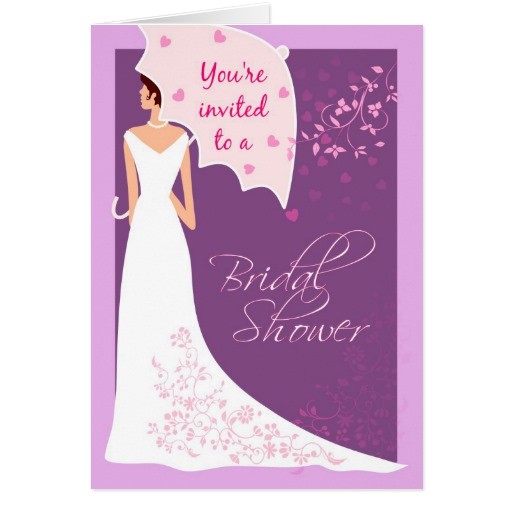 E Invites Bridal Shower Bridal Shower Invitation Greeting Card