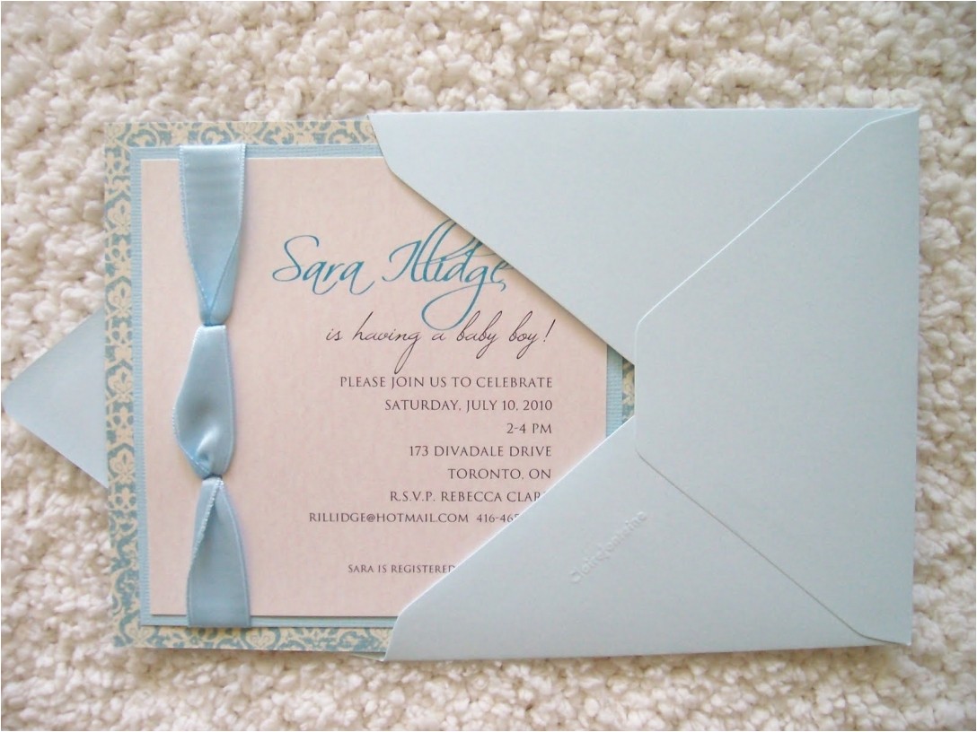 Easy Diy Baby Shower Invitations Simple Diy Baby Shower Invitations Ideas