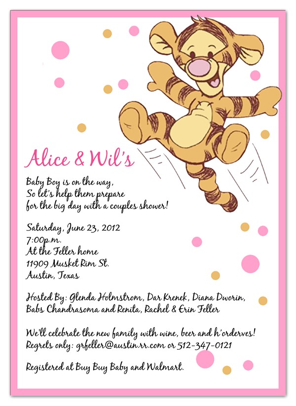 Eeyore Baby Shower Invitations Eeyore Baby Shower Invitations