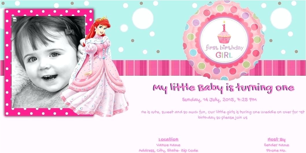 Electronic 1st Birthday Invitations Old Fashioned Birthday Invitation Ecards Component