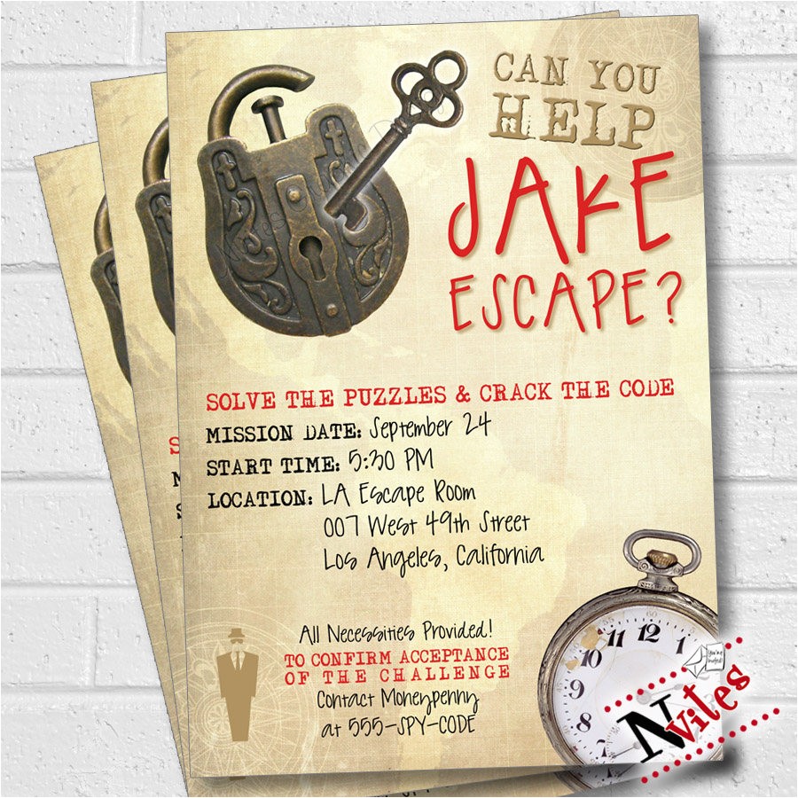 Escape Room Party Invitation Printable Escape Room Party Invitation Escape Room Party Escape Party Escape Room Party Invitation Printable Escape Room Party Invitation Escape Room Party Escape Party