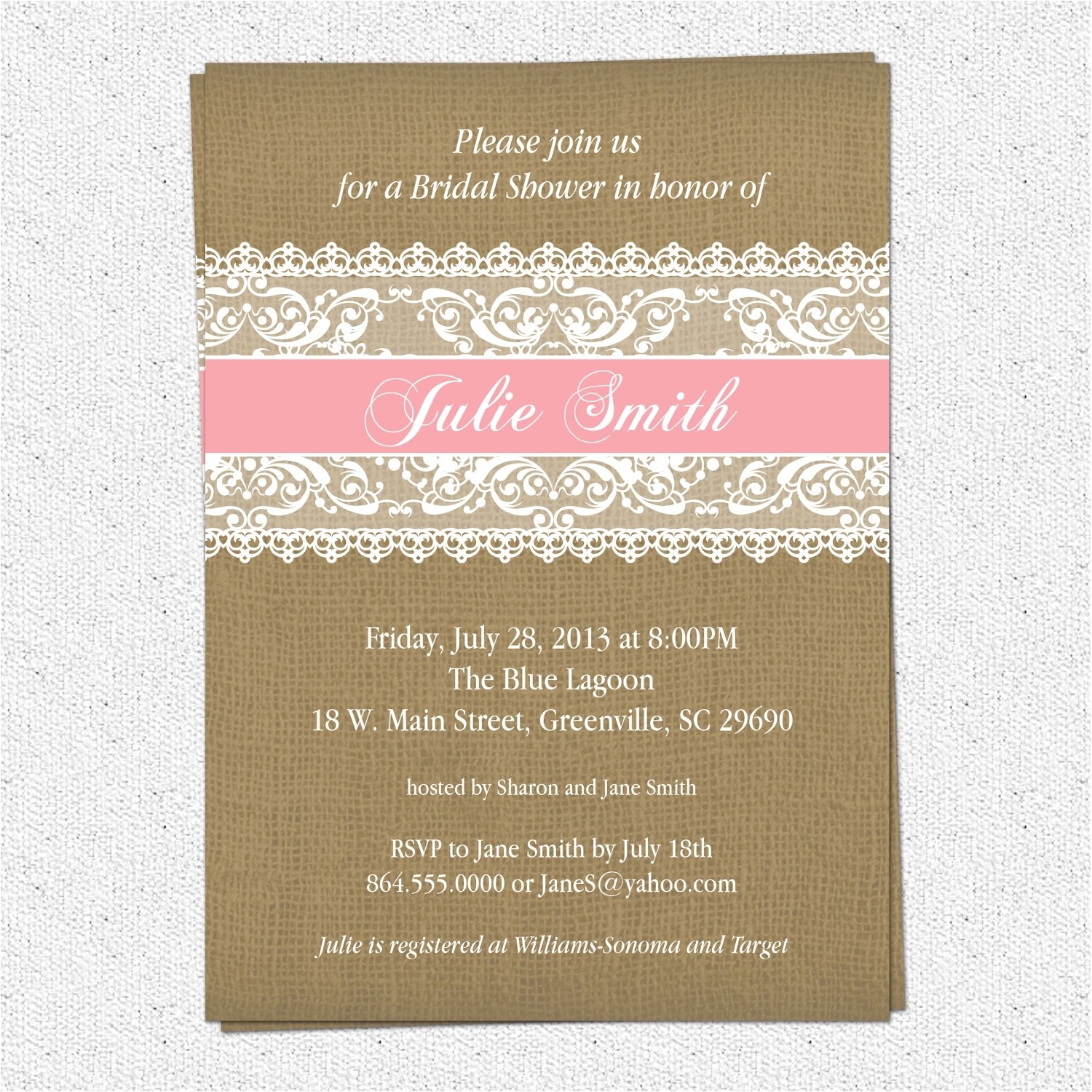 Etiquette On Bridal Shower Invitations Bridal Shower Invite Etiquette Template Resume Builder