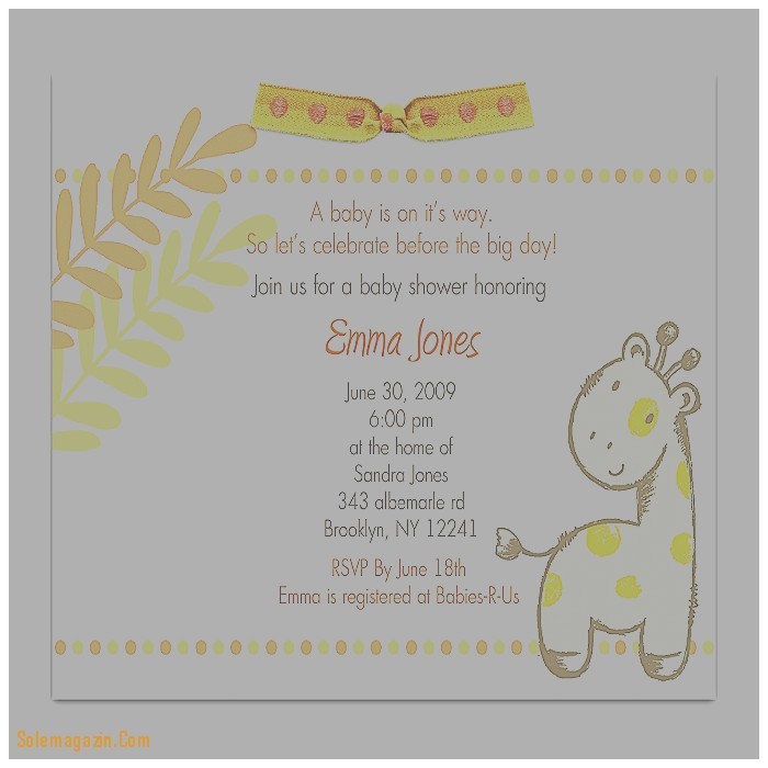 Etiquette Rules for Bridal Shower Invitations Baby Shower Invitation Fresh Invite Etiquette and Cute