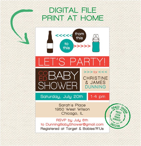 Etsy Coed Baby Shower Invites Items Similar to Printable Co Ed Baby Shower Beer Bottle Etsy Coed Baby Shower Invites Items Similar to Printable Co Ed Baby Shower Beer Bottle