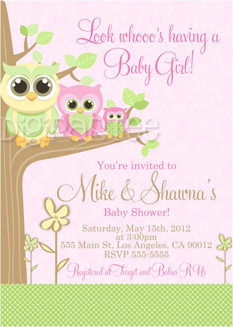 Etsy Owl Baby Shower Invitations Owl Baby Shower Invitation by Dpdesigns2012 On Etsy