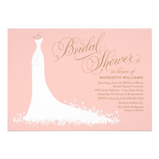 Evite Bridal Shower Invitations Bridal Shower Invitation Elegant Wedding Gown