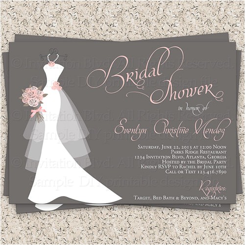 Evite Bridal Shower Invitations Free 30 Bridal Shower Invitations Templates